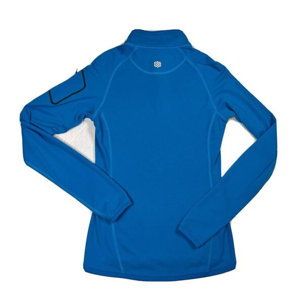 Sherpa Adventure Gear Women's Dikila 1/4 Zip Long Sleeve Tee Blue Size Small - Picture 2 of 11